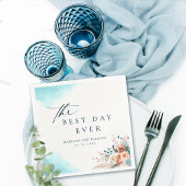 Serviette En Papier Mariage plage