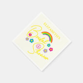 Serviette En Papier Mariage Rétro Funky (Coin)