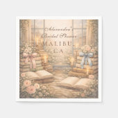 Serviette En Papier Mariage Romantique Nouvelle Chapitre : Cérémonie d (Devant)