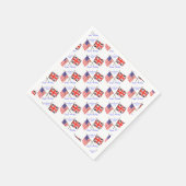 Serviette En Papier Mariage royal (Coin)