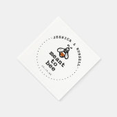 Serviette En Papier Mariage Rustique Meant To Bee (Coin)