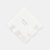 serviette en papier mariage, serviette en papier p (Coin)