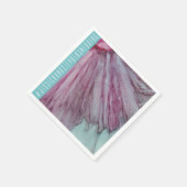 Serviette En Papier Mariage standard Napkin Turquoise et prêteurs (Coin)