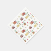 Serviette En Papier Mariage Tiki Bar Cocktail Napkins (Coin)