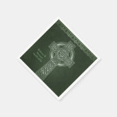Serviette En Papier Mariage traditionnel irlandais de croix celtique (Coin)