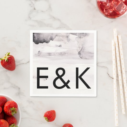 Serviette En Papier Mariage ultra moderne neutre pour les femmes (En situation)