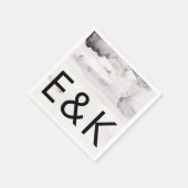 Serviette En Papier Mariage ultra moderne neutre pour les femmes (Coin)
