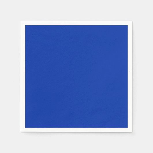 Serviette En Papier mariage "VBRANT Blue" (Devant)
