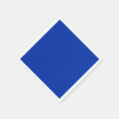 Serviette En Papier mariage "VBRANT Blue" (Coin)