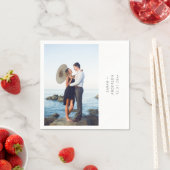 Serviette En Papier Mariage vertical instantané photo ou serviettes de (En situation)