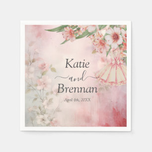 Serviette En Papier Mariage vintage