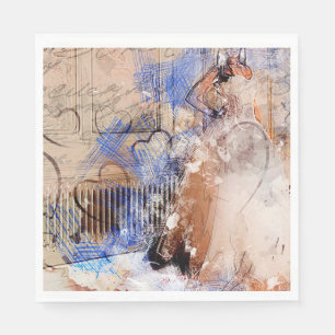 Serviette En Papier Mariée