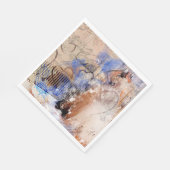 Serviette En Papier Mariée (Coin)
