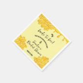 Serviette En Papier Mariée à devenir ! Fête de mariage (Coin)