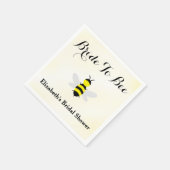 Serviette En Papier Mariée à être Shower Nuptial (Coin)