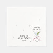 Serviette En Papier Mariée dans une petite fête de mariage (Devant)