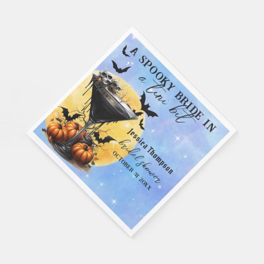 Serviette En Papier Mariée éffrayante Dans Une Fête des mariées Tini B (Coin)