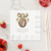 Serviette En Papier Mariée mariage Groom Mariage catholique Mary Josep (En situation)