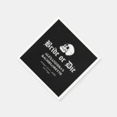Serviette En Papier Mariée ou mourir jusqu'à la mort Do us Party Bache (Coin)