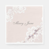 Serviette En Papier Mariée personnalisée (Devant)