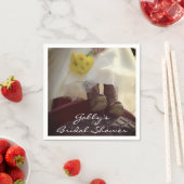 Serviette En Papier Mariée sur Red Tractor Country Farm Fête des marié (En situation)