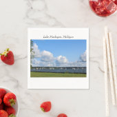 Serviette En Papier Marina sur le lac Muskegon, MI (En situation)