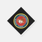 Serviette En Papier Marine des États-Unis | Marine Corps Seal 1 (Coin)