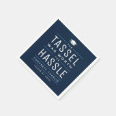 Serviette En Papier Marine le goûsel valait la peine Graduation (Coin)