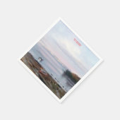 Serviette En Papier Marine/Marine/Marinez (Coin)