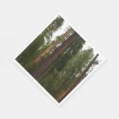 Serviette En Papier Mariposa Grove dans le parc national de Yosemite (Coin)