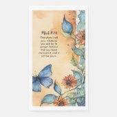 Serviette En Papier Mark 11:24 Bible chrétienne Verse Image (Devant)