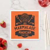 Serviette En Papier Marmalade Jam (En situation)