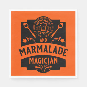 Serviette En Papier Marmalade Jam