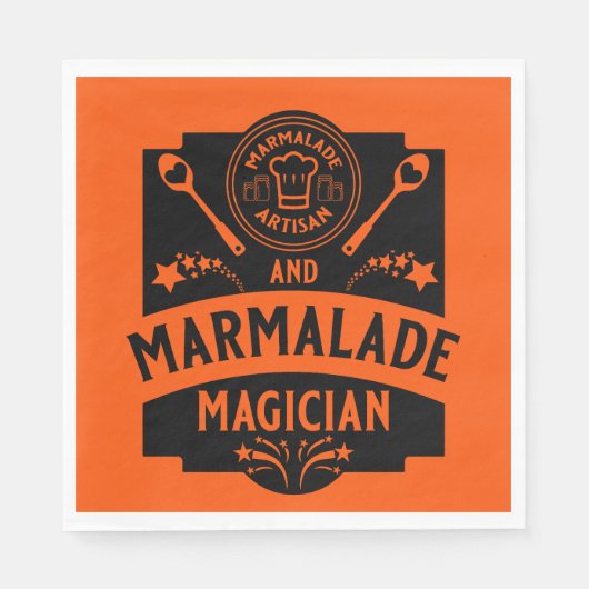 Serviette En Papier Marmalade Jam (Devant)