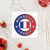 Serviette En Papier Marseille France (En situation)