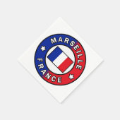 Serviette En Papier Marseille France (Coin)
