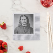 Serviette En Papier Marshal Wild Bill Hickok Old West Gunfighter (En situation)