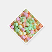 Serviette En Papier Marshmallows miniatures (Coin)