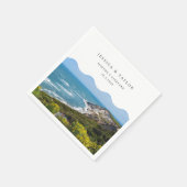 Serviette En Papier Martha's Vineyard Mariage Custom Cocktail Napkins (Coin)