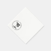 Serviette En Papier Martini Bow (Coin)