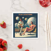 Serviette En Papier Martini Space Travel Affiches Emplacements du film (En situation)
