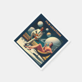 Serviette En Papier Martini Space Travel Affiches Emplacements du film (Coin)