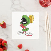 Serviette En Papier MARVIN LE MARTIAN™ agacé (En situation)