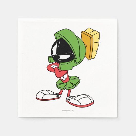 Serviette En Papier MARVIN LE MARTIAN™ agacé (Devant)