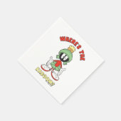Serviette En Papier MARVIN LE MARTIAN™ Où est le Kaboom ? (Coin)