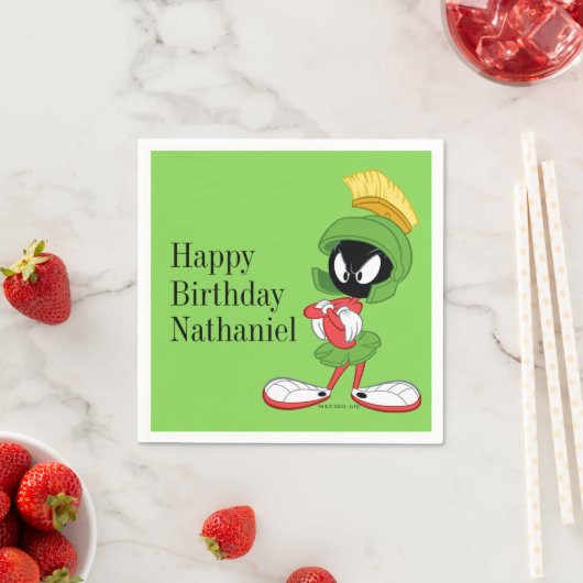 Serviette En Papier MARVIN THE MARTIAN™ | Arms crossed (En situation)