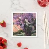 Serviette En Papier Mary Cassatt - Lilacs dans une fenêtre (En situation)