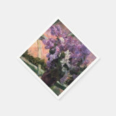 Serviette En Papier Mary Cassatt - Lilacs dans une fenêtre (Coin)