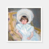 Serviette En Papier Mary Cassatt - Portrait Louise-Aurore Villeboeuf (Devant)