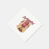 Serviette En Papier Mascot Boire Cola (Coin)